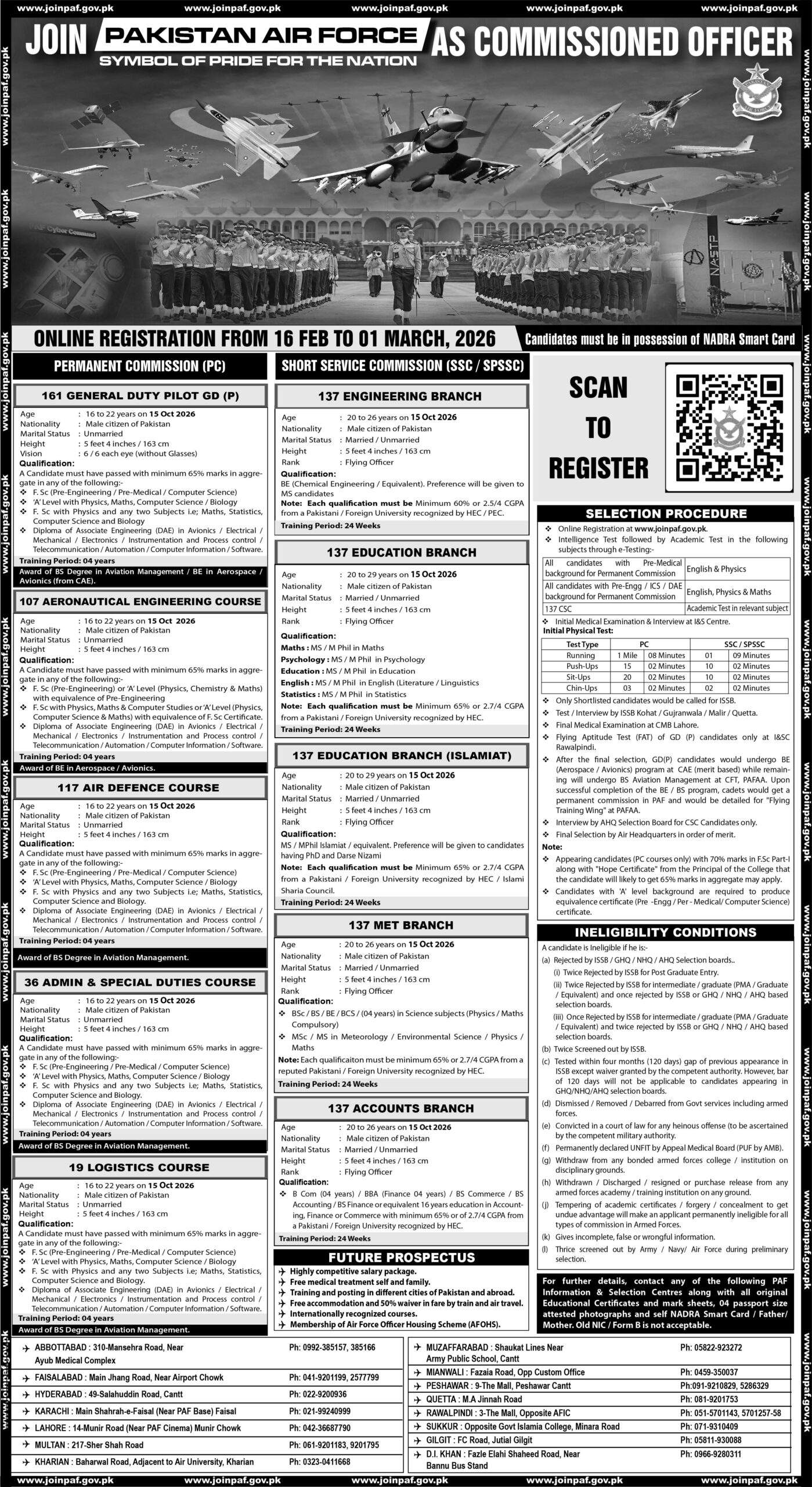 Join PAF as GD Pilot 2026