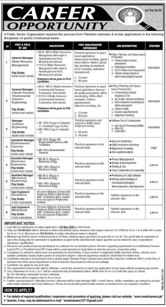 Suparco Jobs 2026